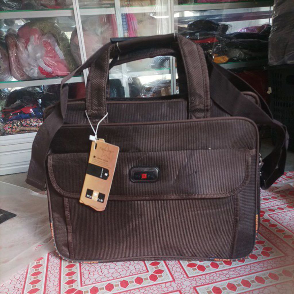 tas laptop tas kantor tas pria tas kerja polo star 1520 original