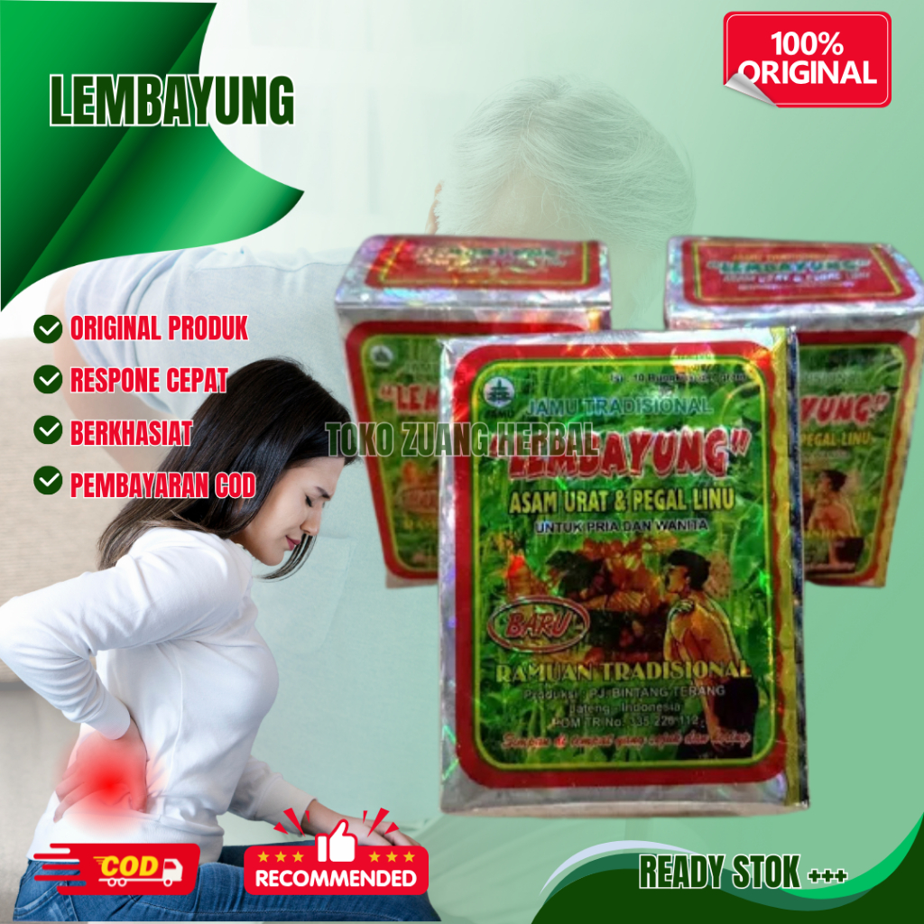 

Lembayung Jamu Herbal Pegal Linu Asam Urat