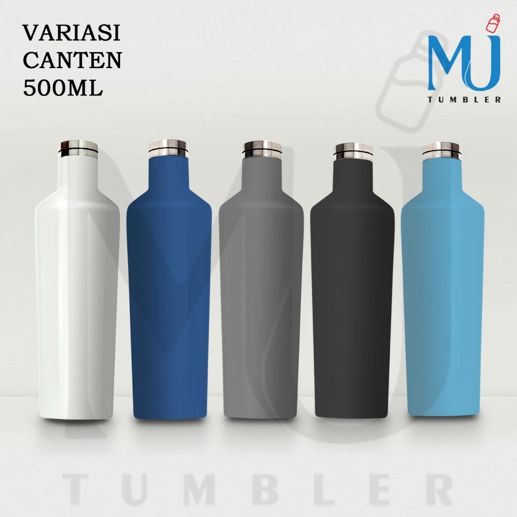 [ MJG8022 ] Tumbler Canten 500ml Stainless Tumbler Ala Corkcicle Tahan Panas dan dingin - MJ TUMBLER