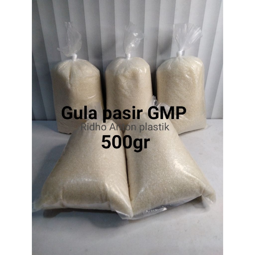 

Gula pasir GMP repack 500gr (1/2kg)