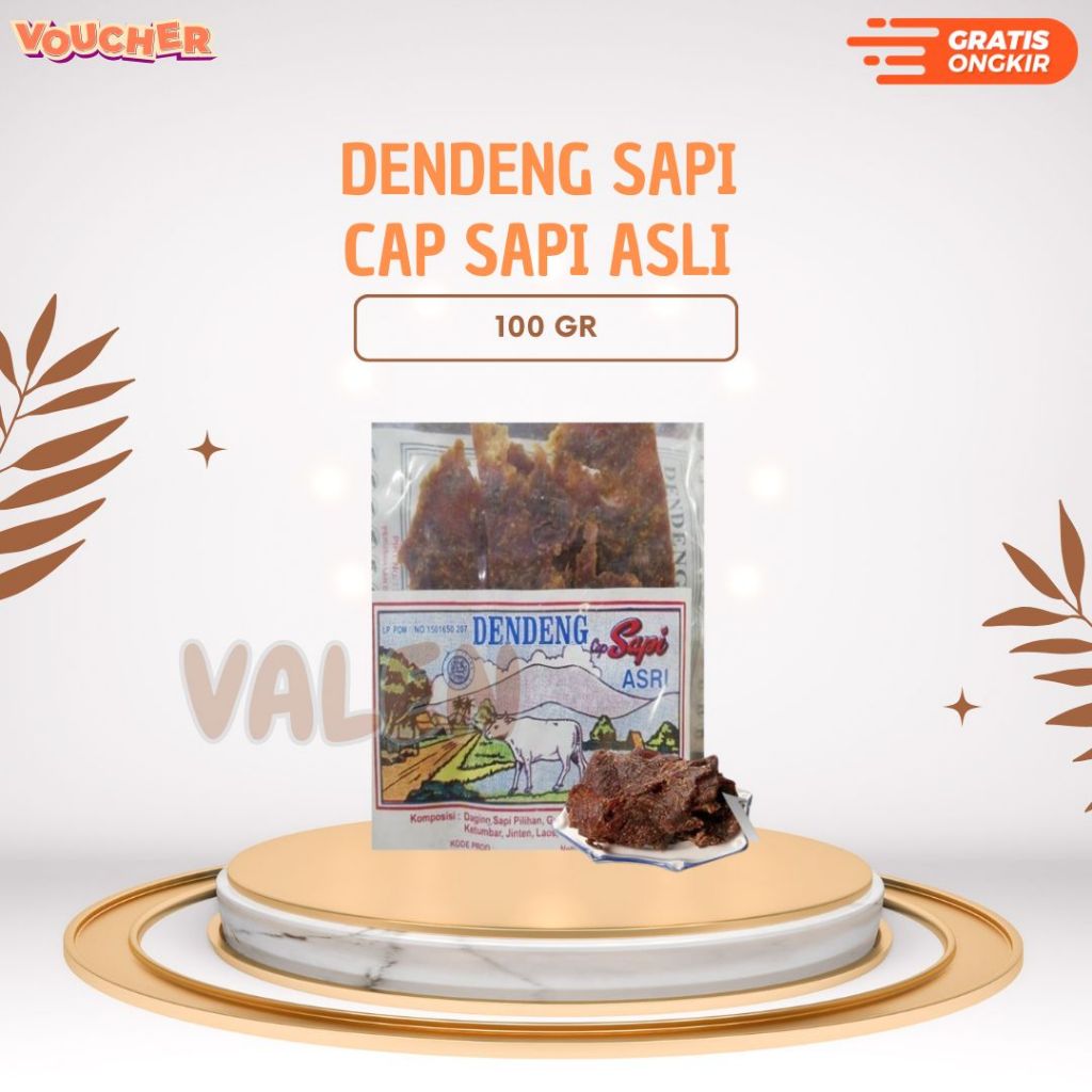 

Makanan Siap Saji - Dendeng Sapi Cap Sapi Asli 100 Gr - 100% HALAL