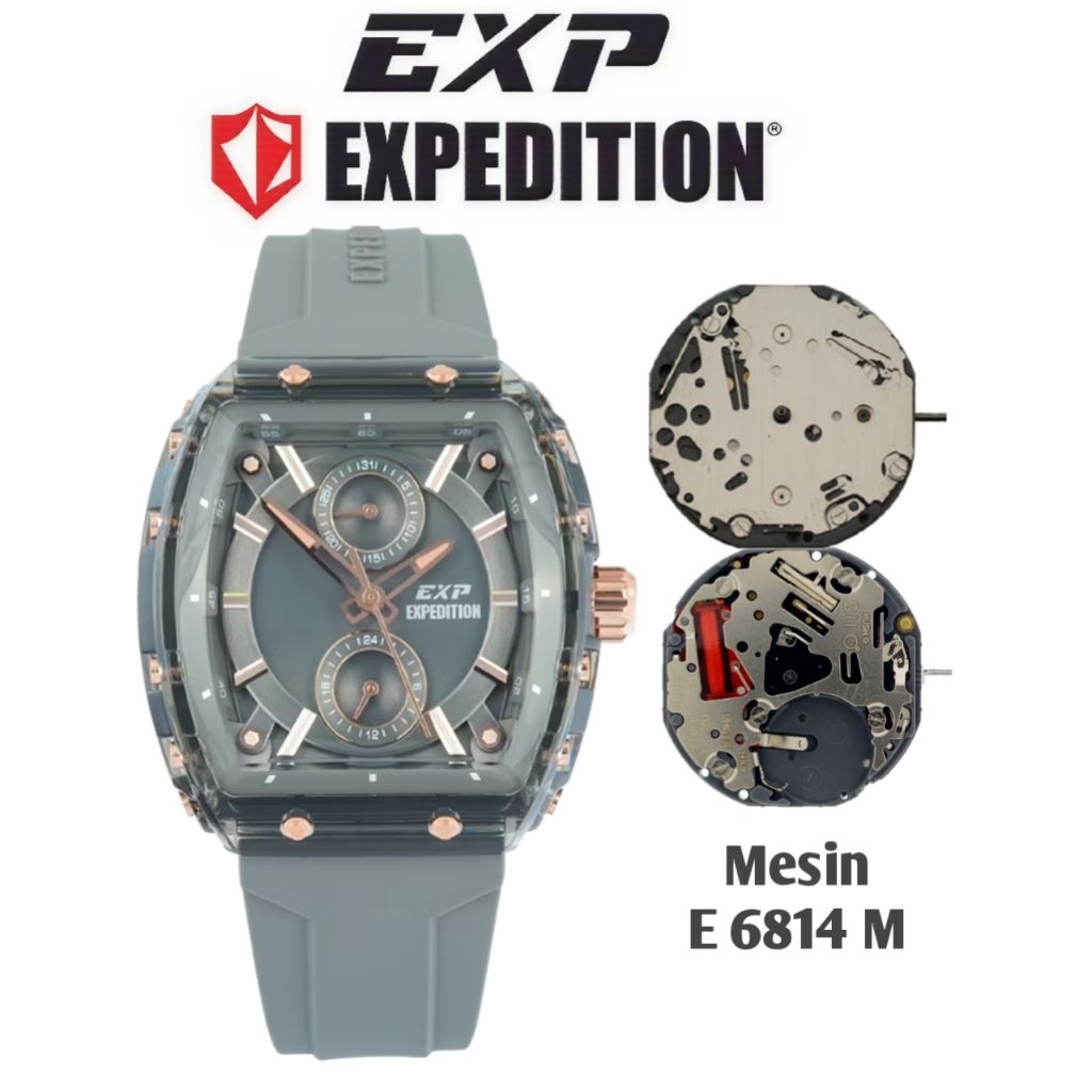 Mesin Jam Tangan Expedition Type E 6814 M