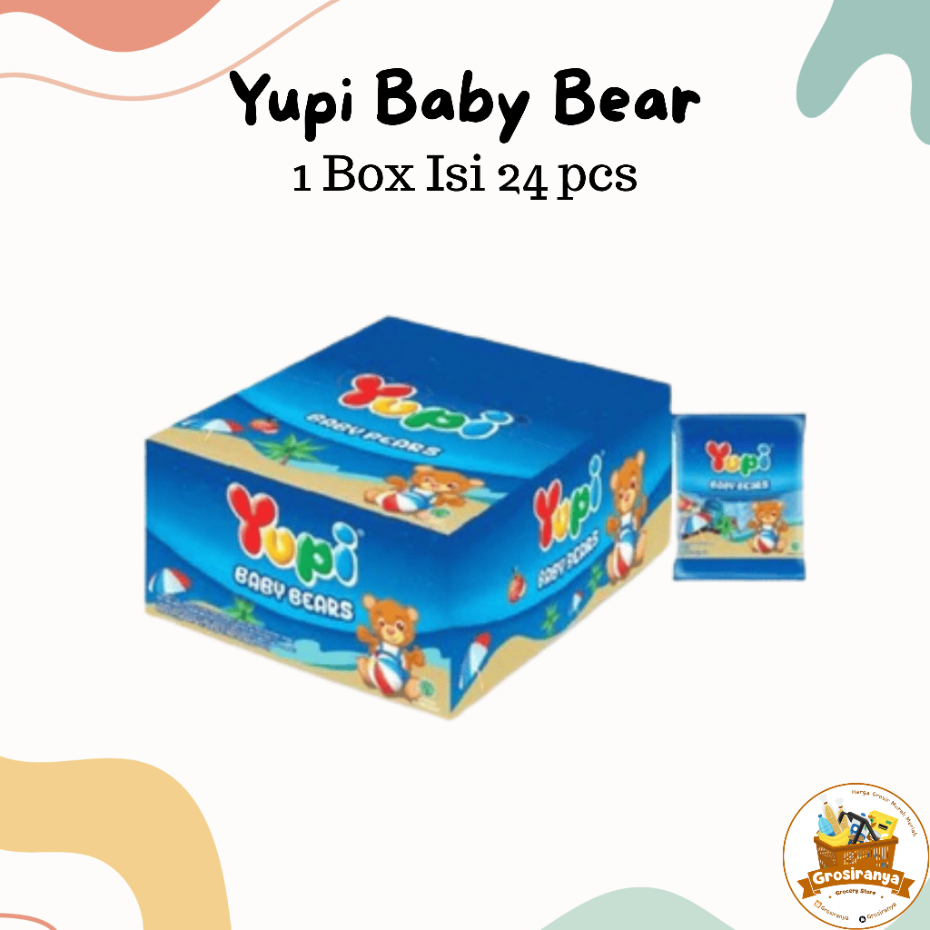 

Permen Yupi Baby Bear 1 Box Isi 24 pcs