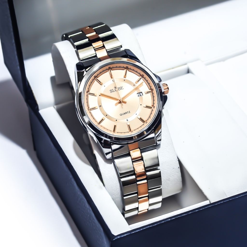 Jam Tangan Pria slobe Original Rantai