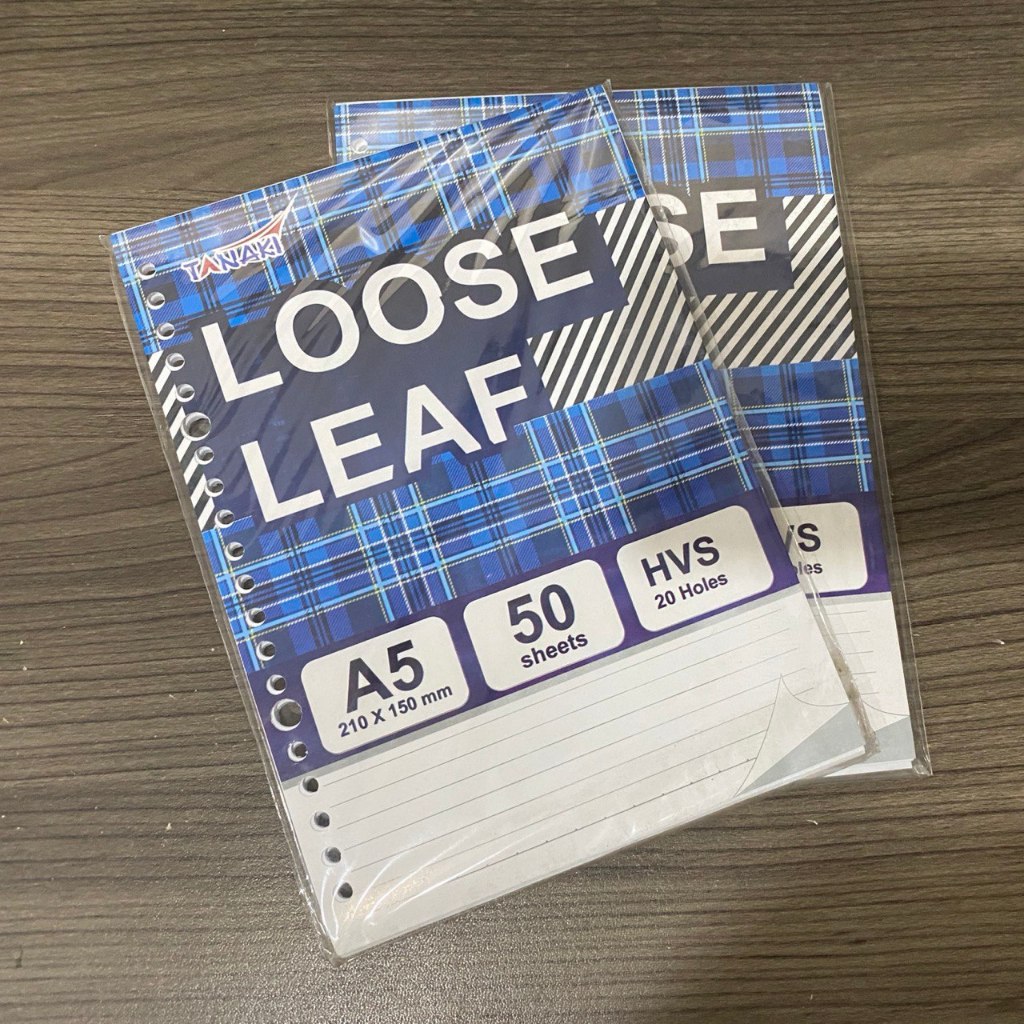 

Isi Binder A5 - Loose Leaf 50 Sheet / Lembar HVS (1 pak)