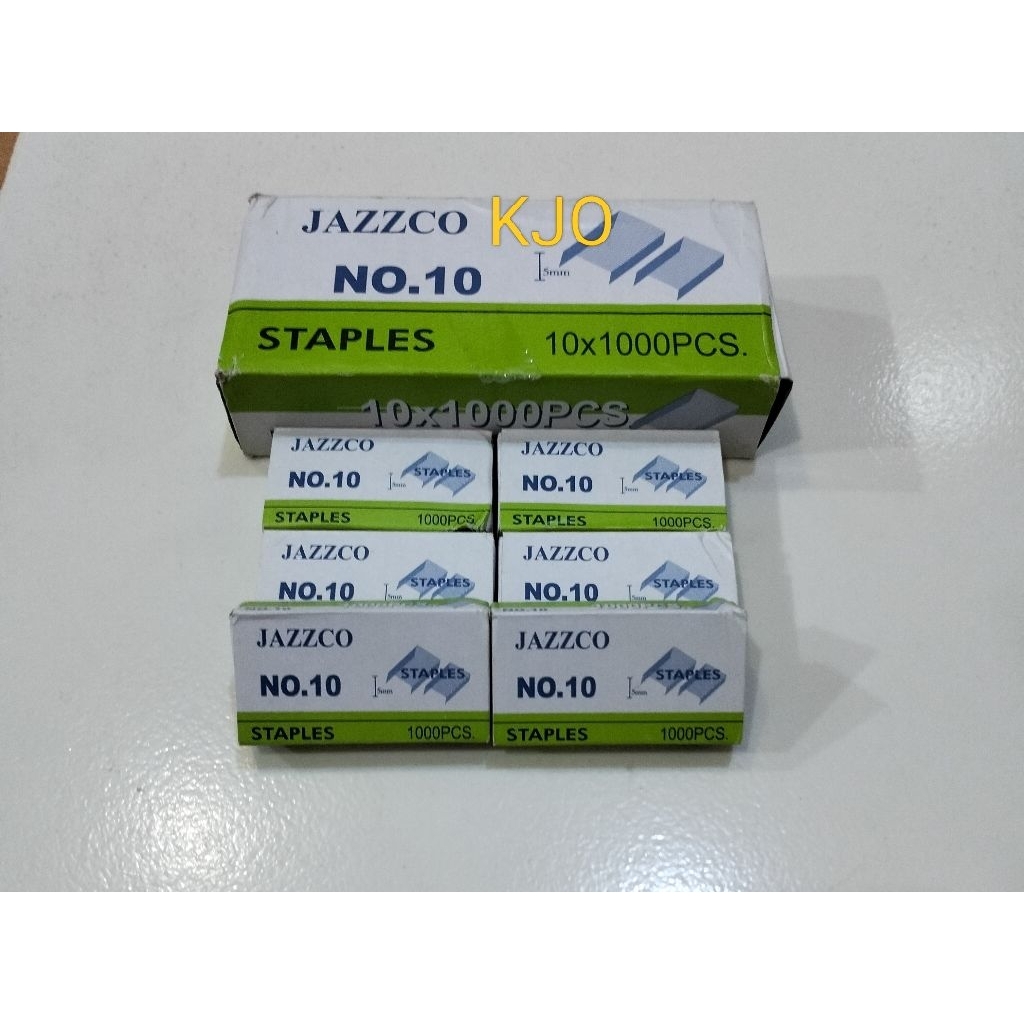 

[1 box isi 10 x 1000pcs] ISI MATA STAPLES NO. 10