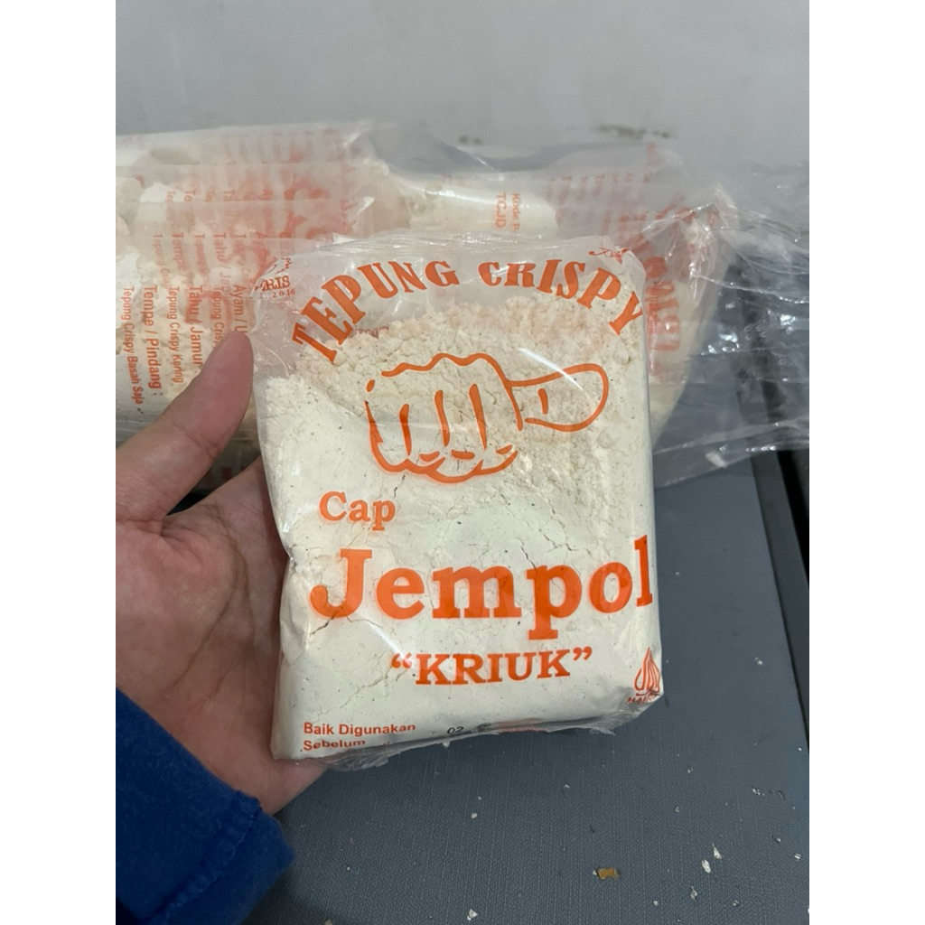 

Tepung Jempol kriuk berat 140 gram