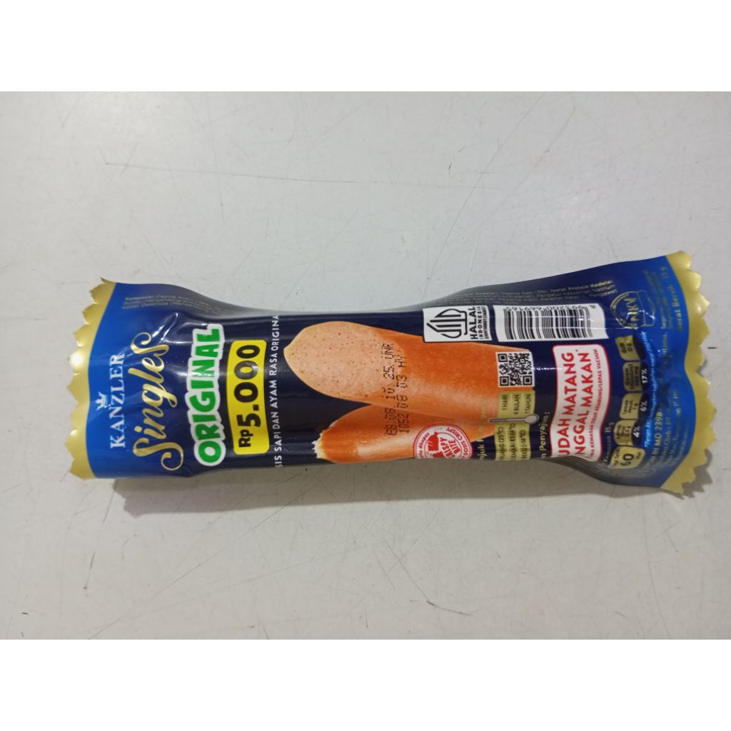 

Kanzler sosis singles 35gr
