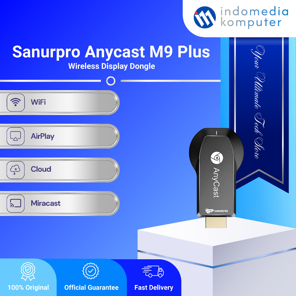 HDMI WIRELESS ANYCAST M9 MIRASCREEN HDMI WIRELESS ANYCAST M9 MIRASCREEN