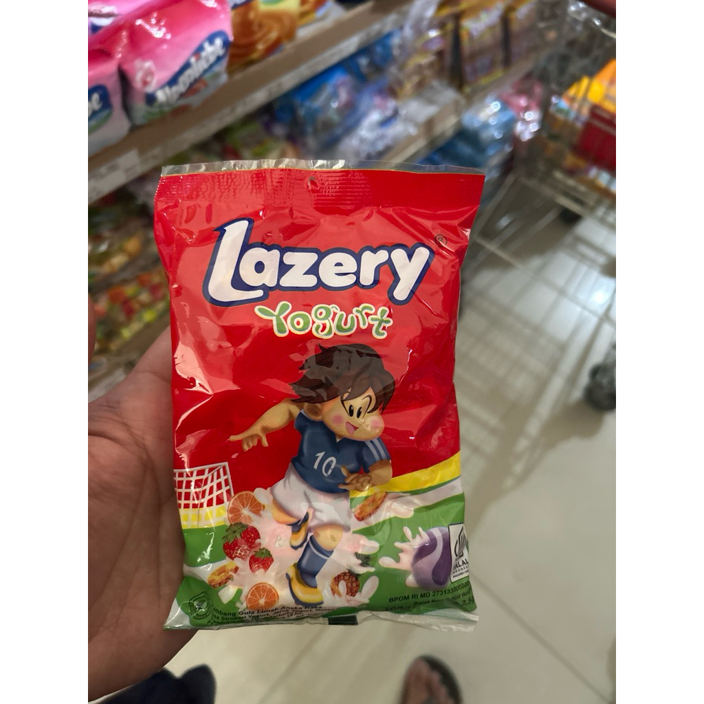 

LAZERY yogurt permen 100gram (40)