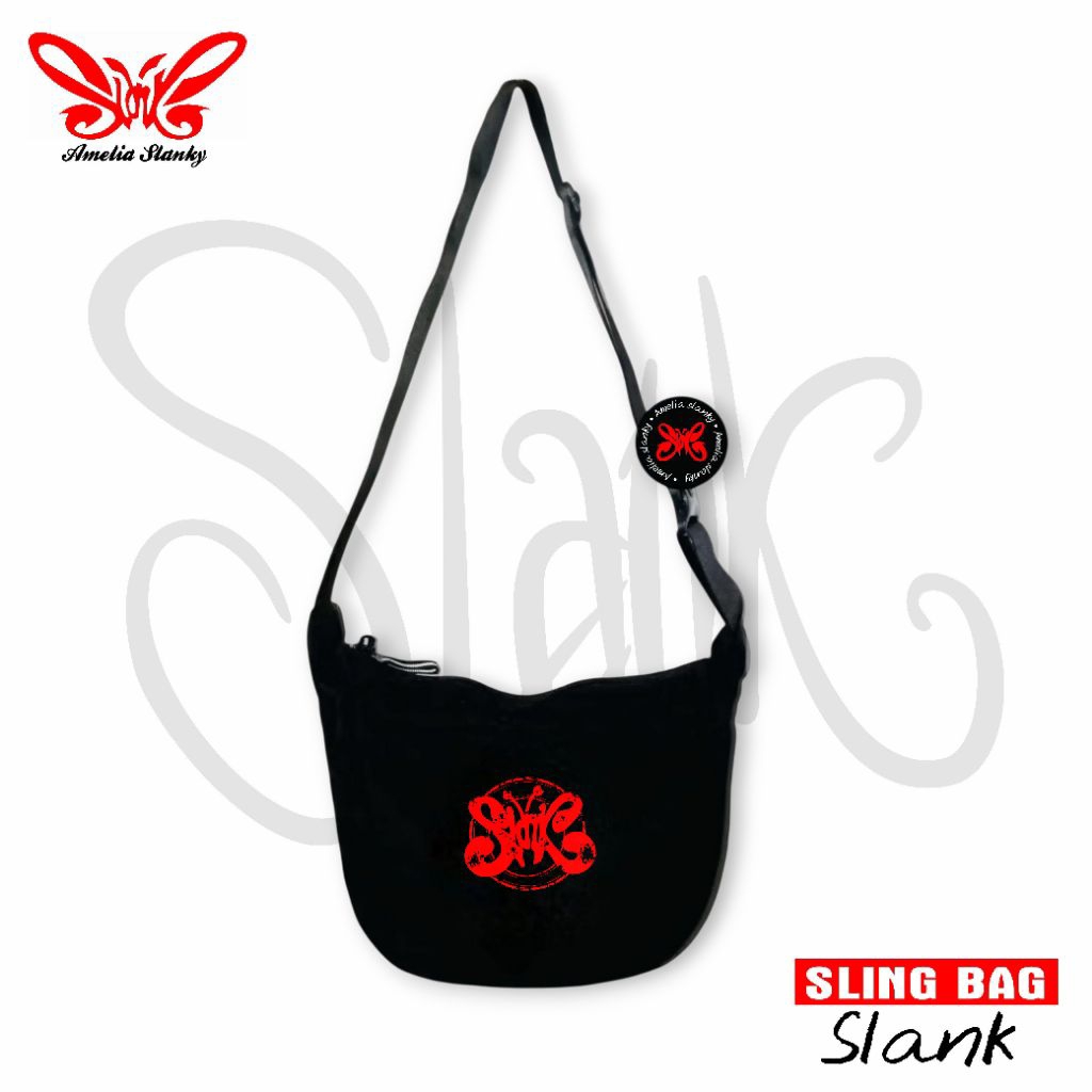 Tas Sling bag Pria - Slank Palalopeyank- Tas Slank - Tas Slempang Slank - Amelia Slanky