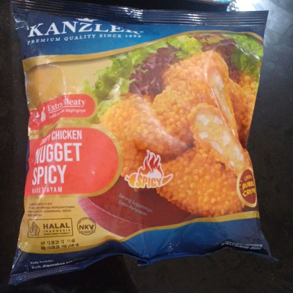 

Kanzler crispy spicy nugget 450 gr