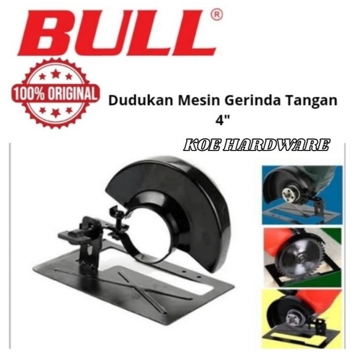KoeHardware - Dudukan Mesin Gerinda Tangan 4" BULL/Base Gerinda 4"(115 mm) BULL 100% ORIGINAL