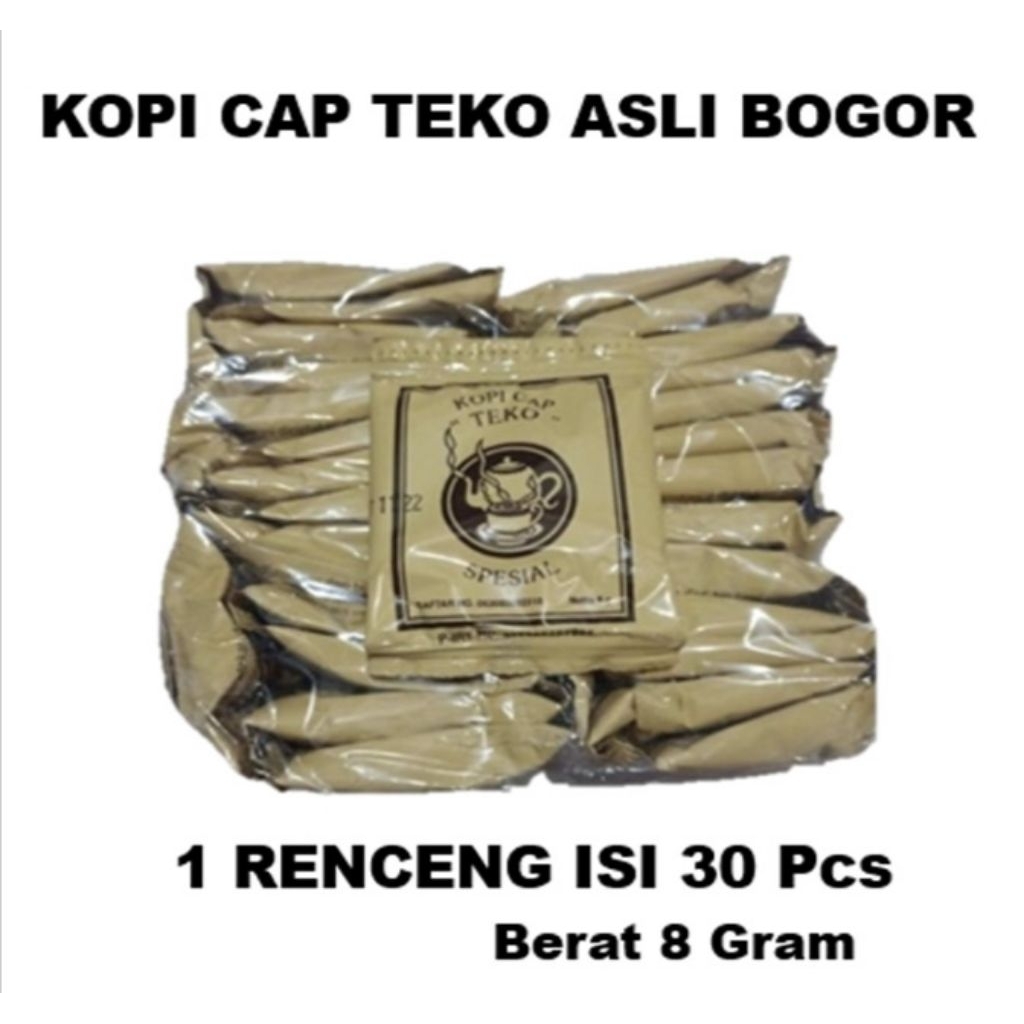 

Kopi Cap Teko Spesial Tanpa gula