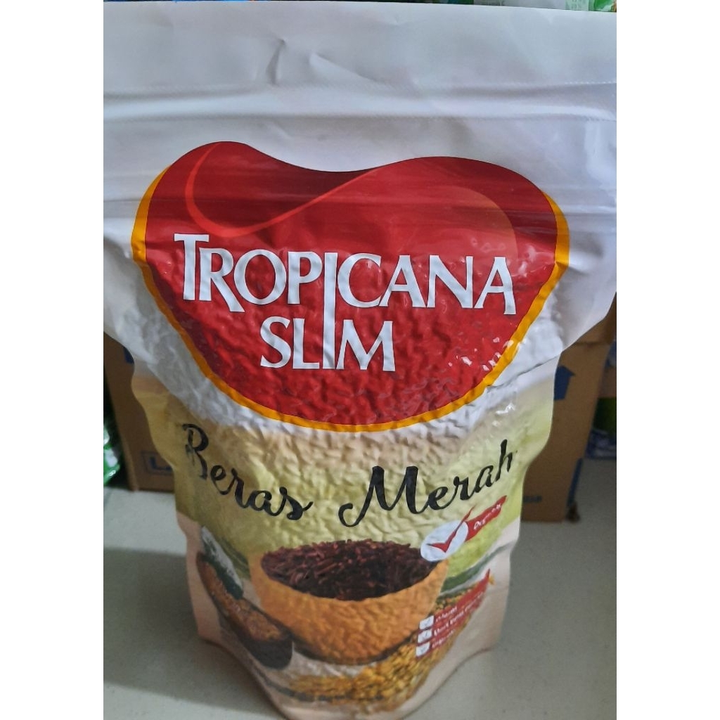 

EXP Des2026 Tropicana Slim Beras Merah 1kg Makanan Diet Healthy