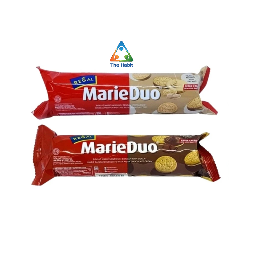 

(The Habit) MARIE REGAL DUO BISCUIT WITH CREAM 100GR