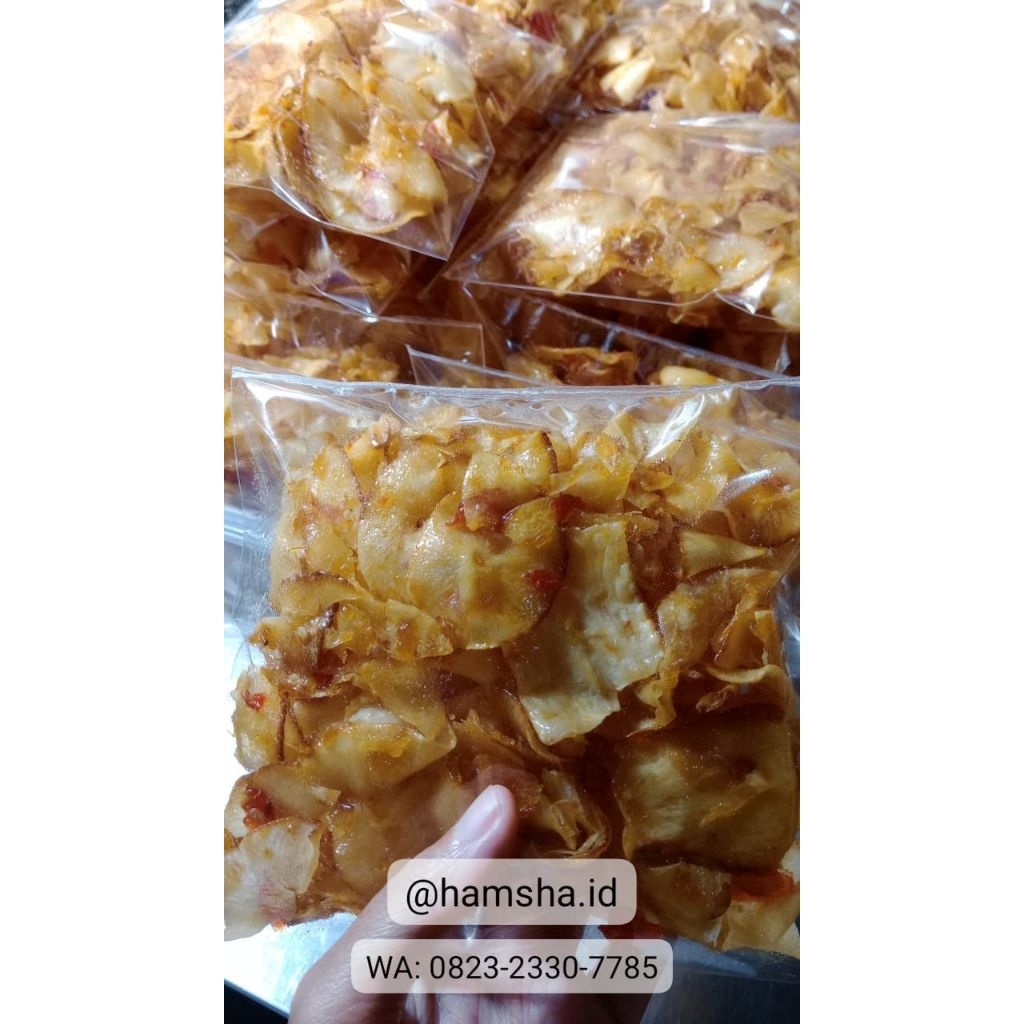 

Ceriping Singkong khas Pedas Jahe