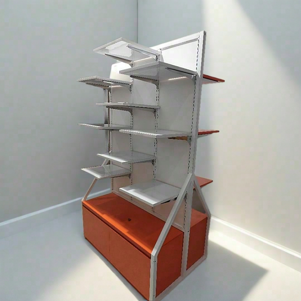 Rak gondola display boneka (bongkar pasang)