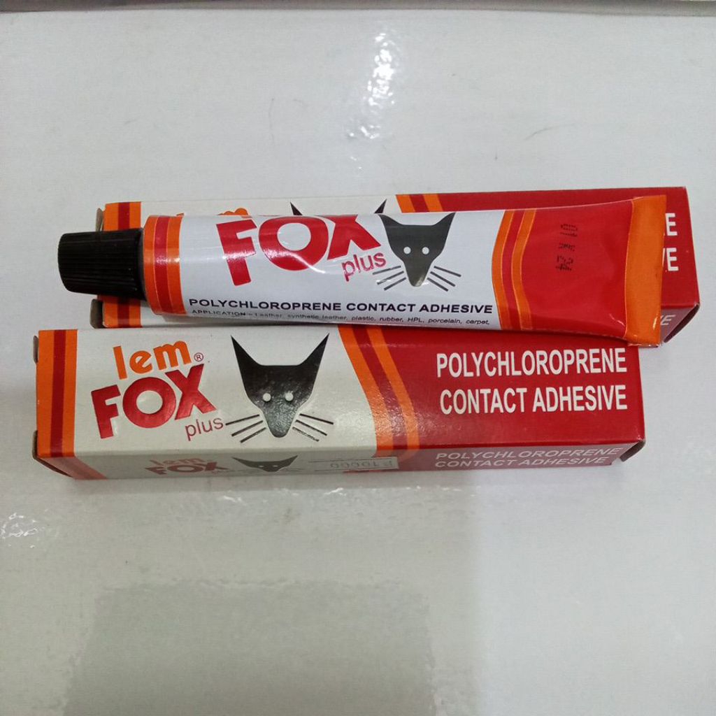 

Lem Fox Plus Tube 20 Gram / Lem Sepatu Serbaguna
