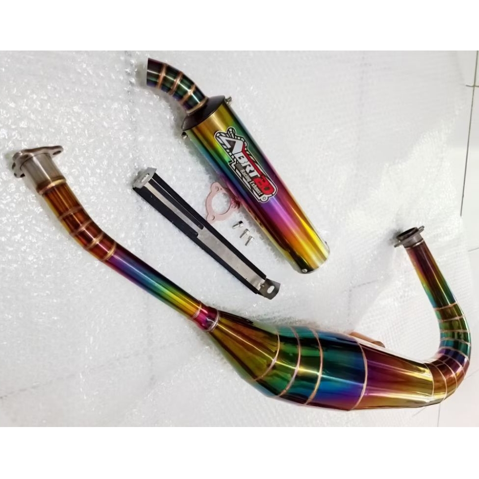 Knalpot pelangi  Abrt for Rx king rx z pnp