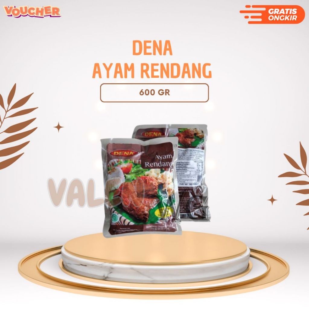 

Makanan Siap Saji - Dena Ayam Rendang Isi 5 Bungkus - HALAL