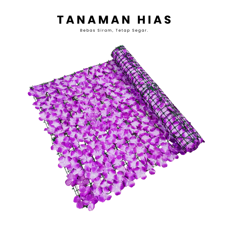 Bunga Rambat Artifisial Plastik Estetik Hiasan Dinding Kamar Pagar Dekor Anti Layu PBP218