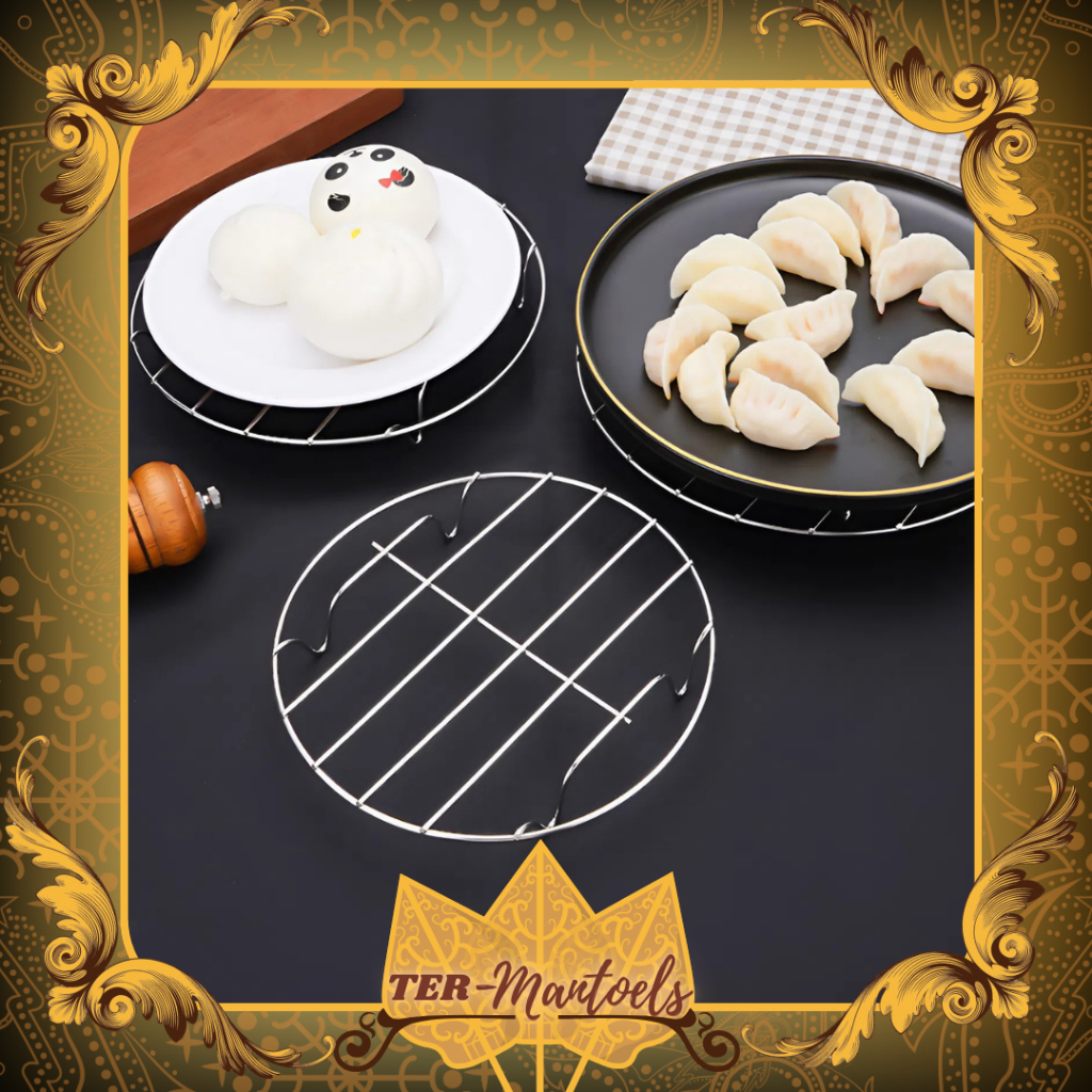 Tatakan Panci Anti Panas / Alas Kukus Tatakan Panci Stainless Steel / Alas Panci Stainless