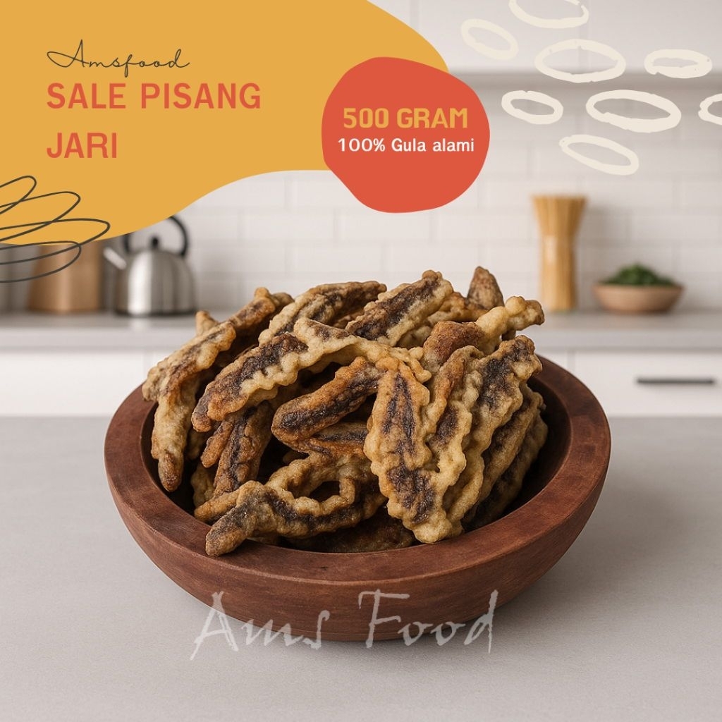 

Sale pisang kering manis Khas Cianjur 500Gr - Oleh oleh Tradisional