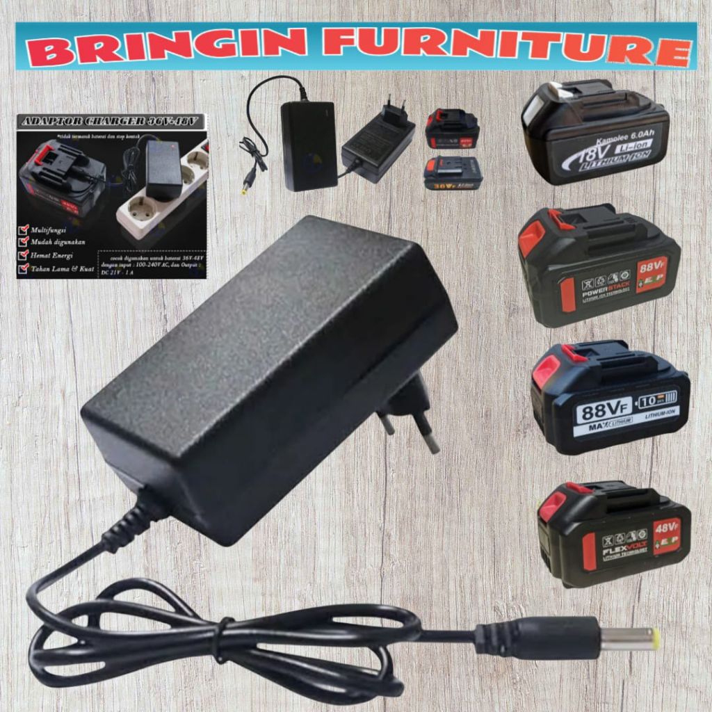 Charger bor impact wrench kamolee casan bor cordless gerinda kamolee