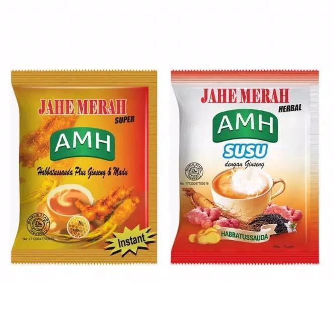 

Minuman Kesehatan Jahe Merah AMH Herbal Halal 10 Sachet