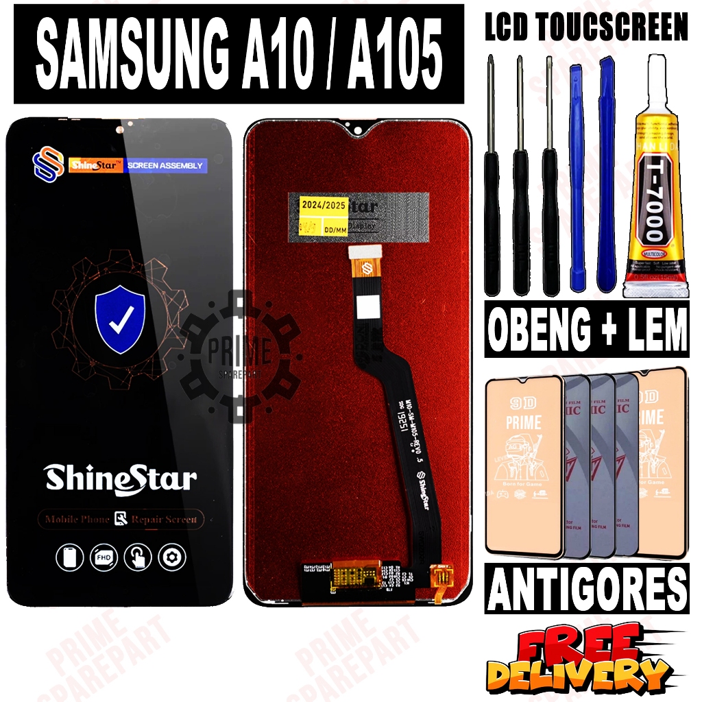 LCD SAMSUNG A10 / A105 ORIGINAL LCD TOUCHSCREEN FULLSET
