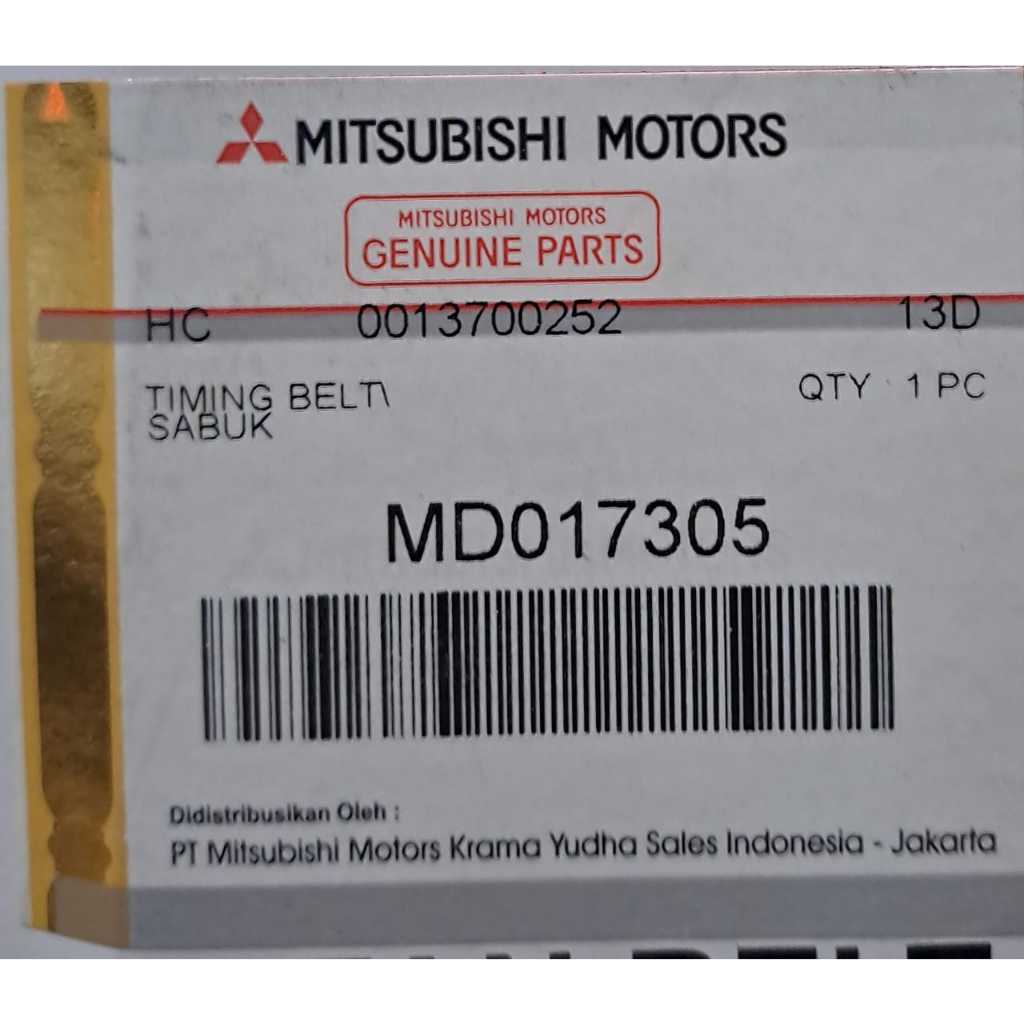 TIMING BELT MITSUBISHI JETSTAR / HIJET 1000 MD017305