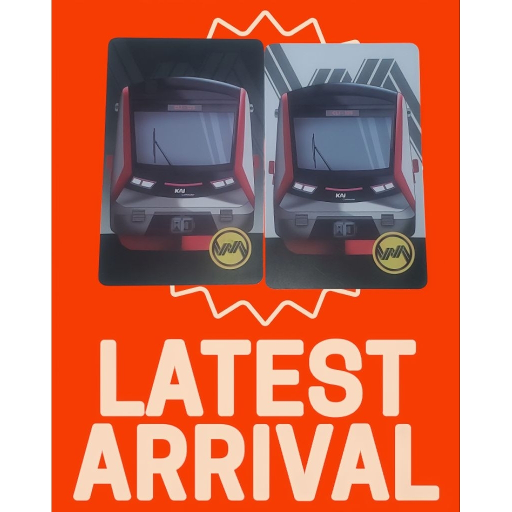 kartu KMT Commuterline edisi lokoCLI
