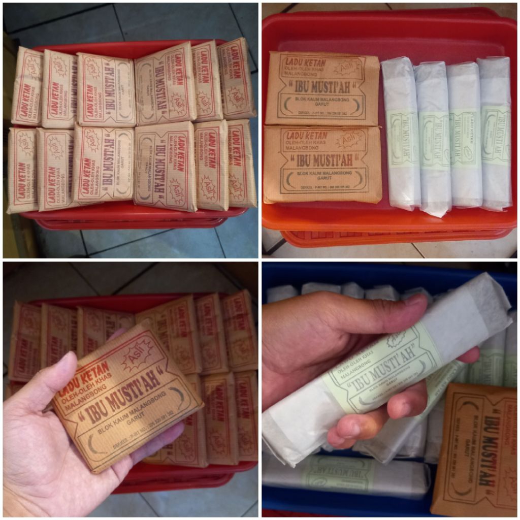 

[Opsi pengiriman REGULER (tidak disarankan)] - Ladu Ketan - Kiloan, Camilan khas kota Garut