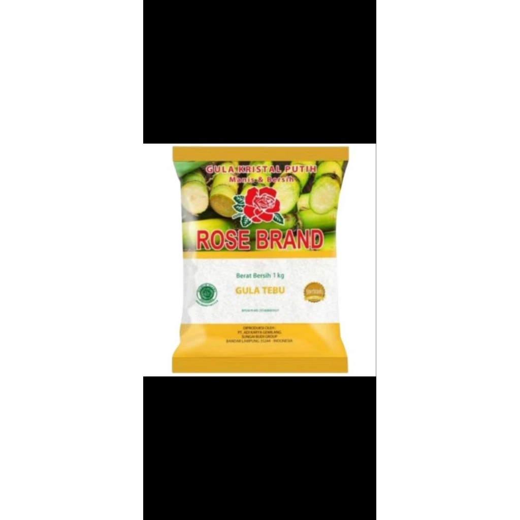

Gula pasir Rose brand 1Kg