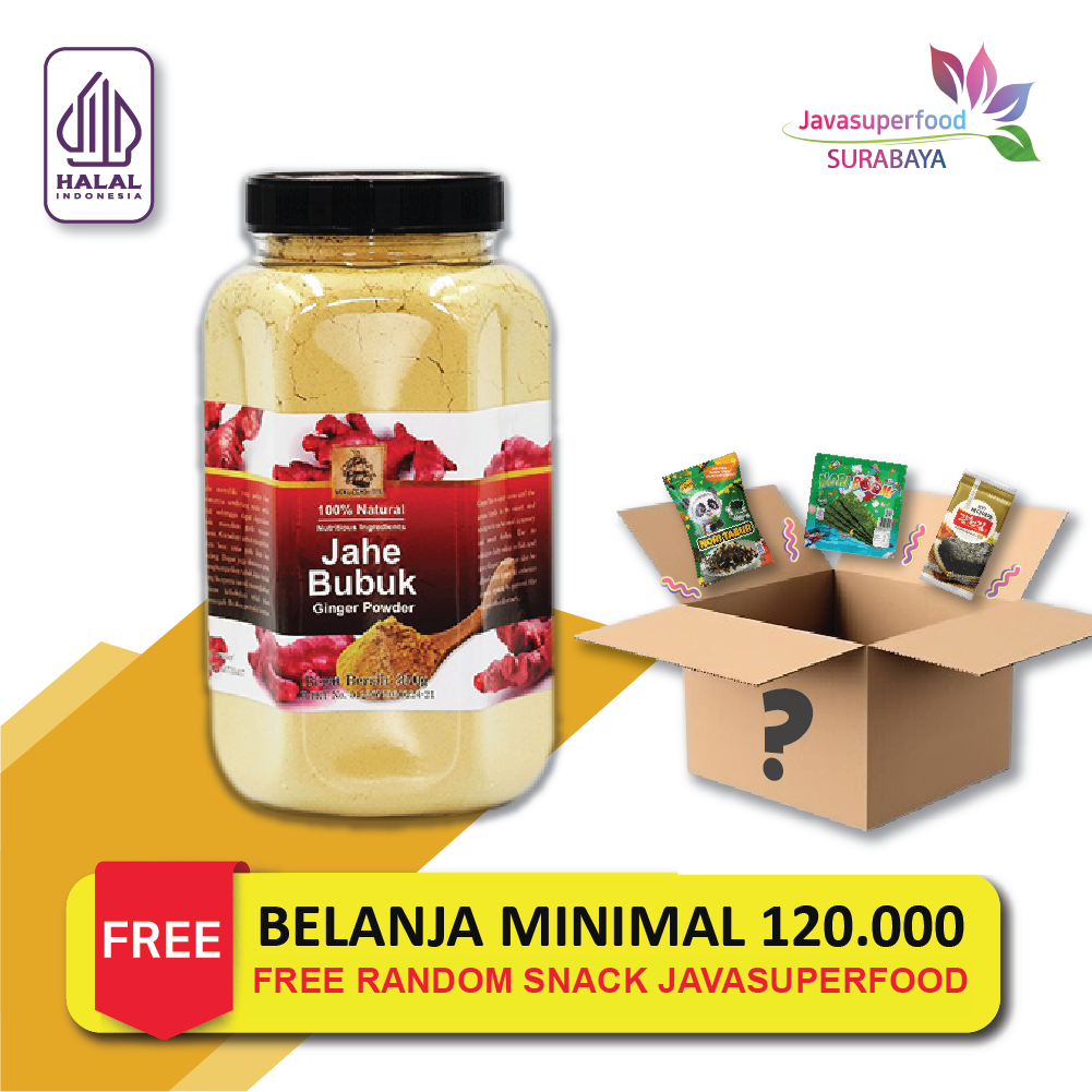 

Jahe Merah Bubuk / ginger powder 350 Gram