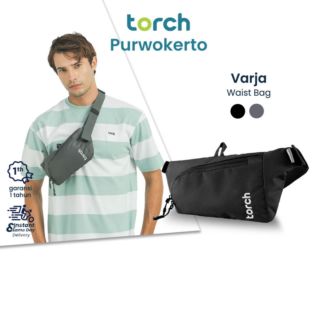 TORCH Varja Tas Pinggang Anti Air Pria Wanita
