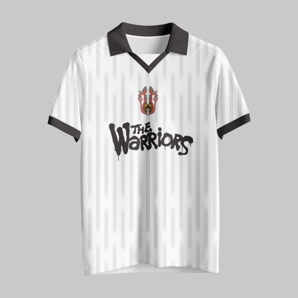 JERSEY RETRO JERSEY VINTAGE THE WARRIORS GAME FULL PRINTING