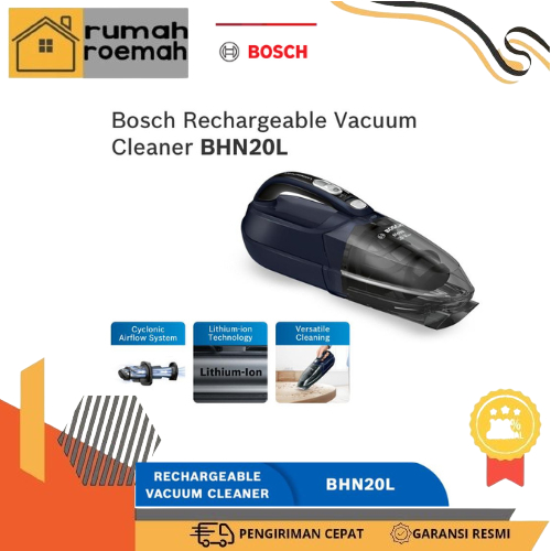 Vacuum Bosch BHN20L Blue Rechargeable Vacuum Cleaner / Bosch Vacuum Cleaner