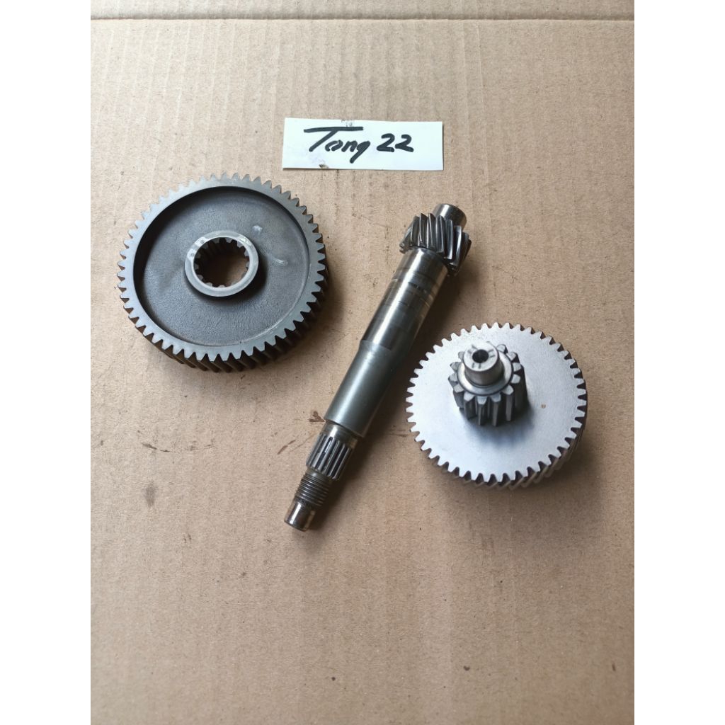 gigi rasio gearbox Suzuki skywave 125,Hayate original.