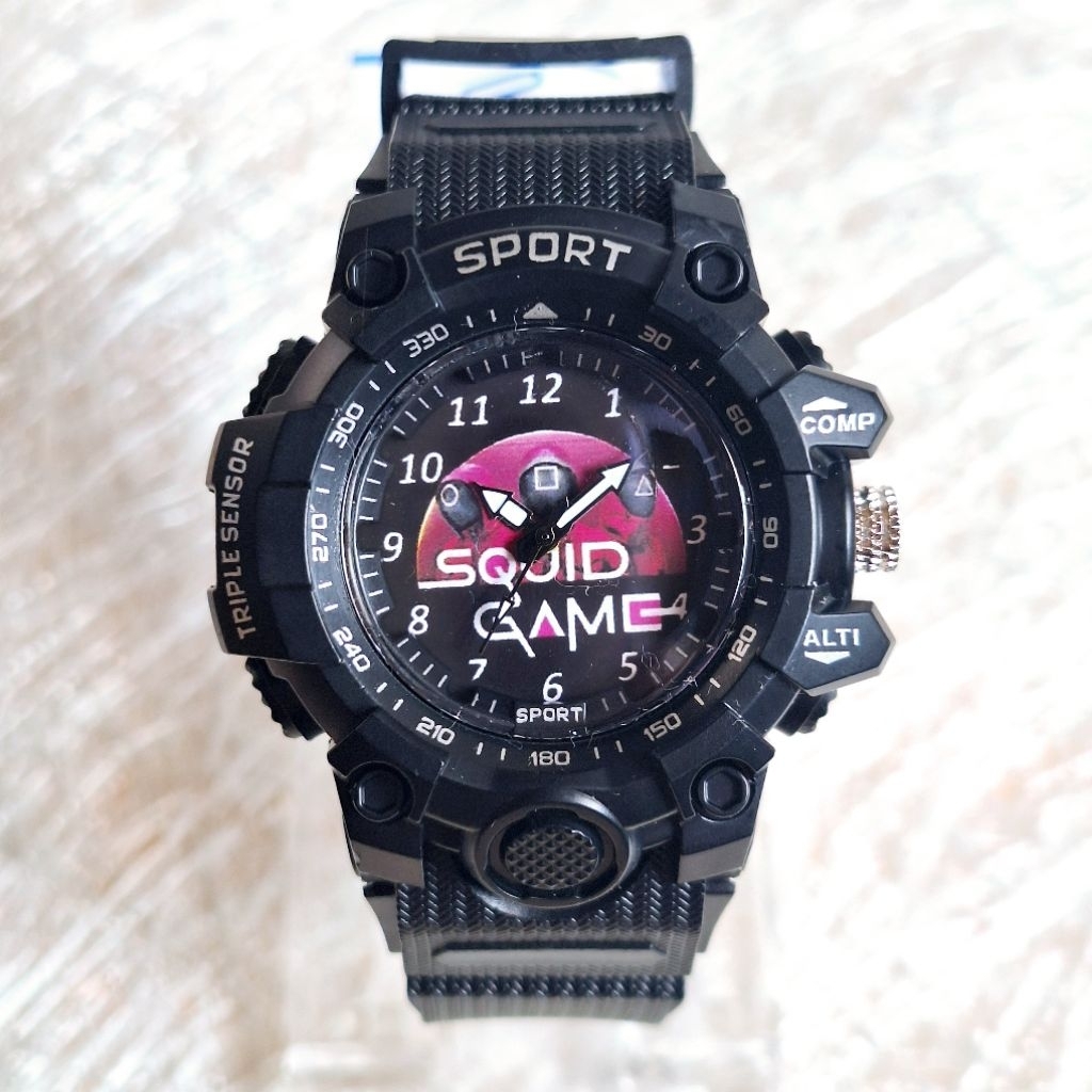 Jam tangan anak  gambar Squid Game