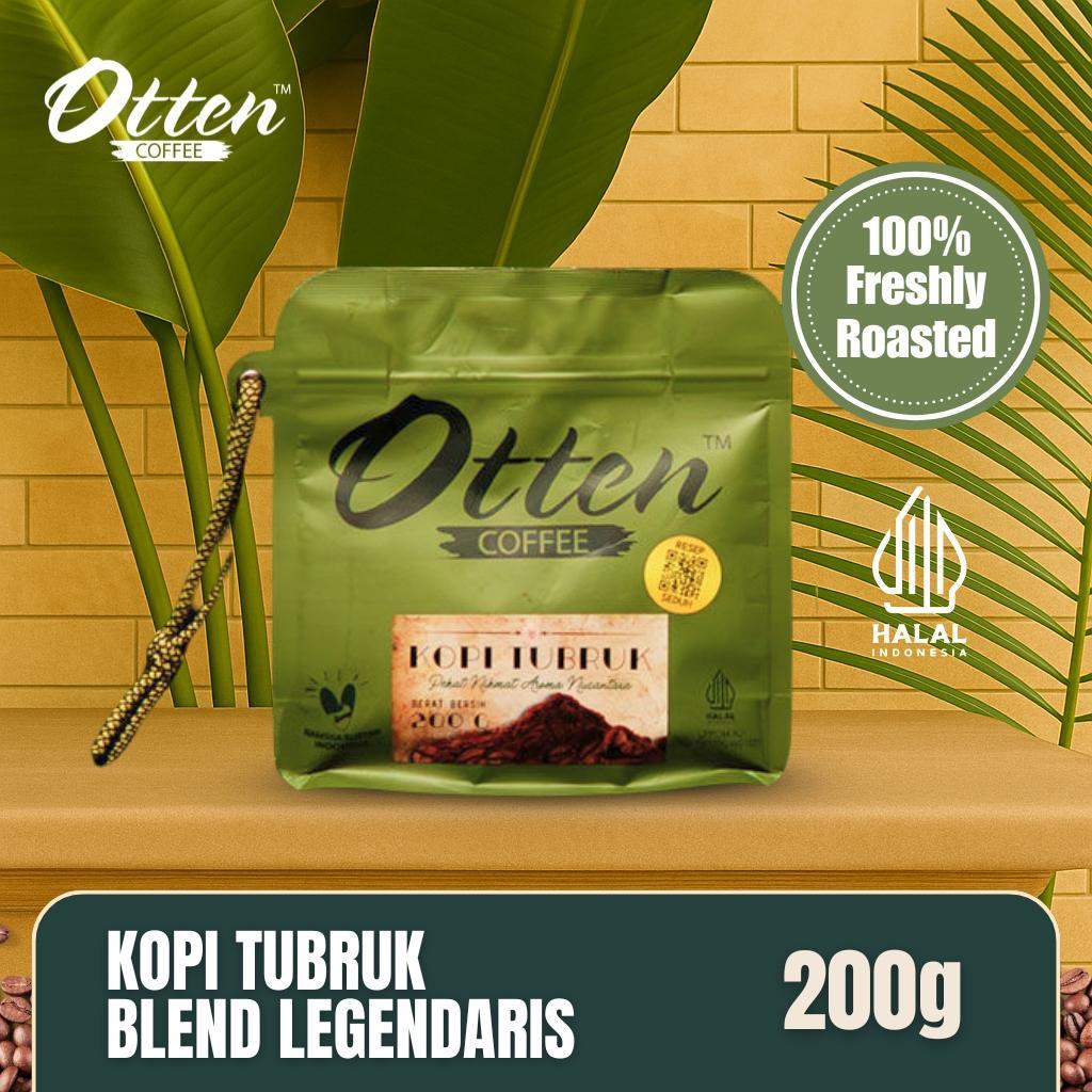 

Otten Kopi Tubruk Blend Legendaris - Kopi Bubuk Hitam Harum Premium Original Tanpa Gula 200gr