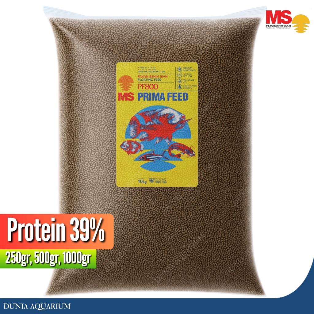 PF 800 Pakan Benih Ikan Protein 40%