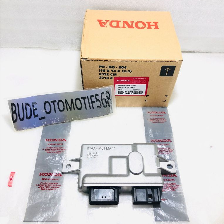 ECU CDI K1AA ALL NEW BEAT STREET LED 2020 BEAT LED GENIO NON ISS ECM BARU ORI HONDA