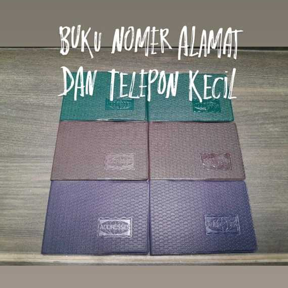 

Buku Nomer Alamat dan Telepon kecil