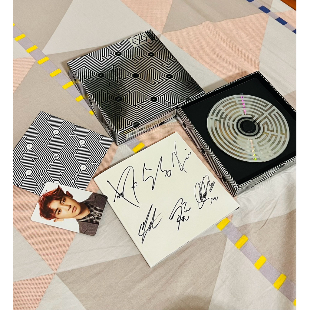 EXO-K 2nd Mini Album Overdose Signed