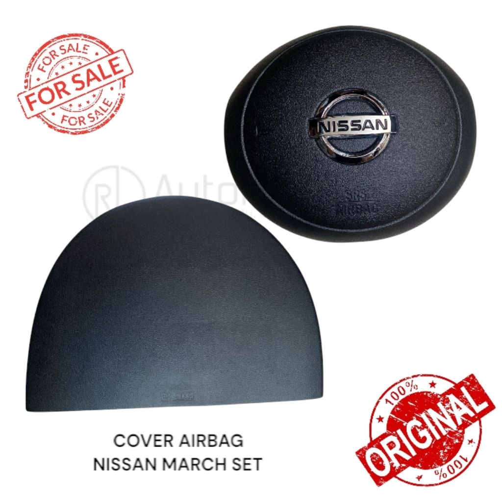 COVER AIRBAG NISSAN MARCH SET KANAN KIRI GRESS