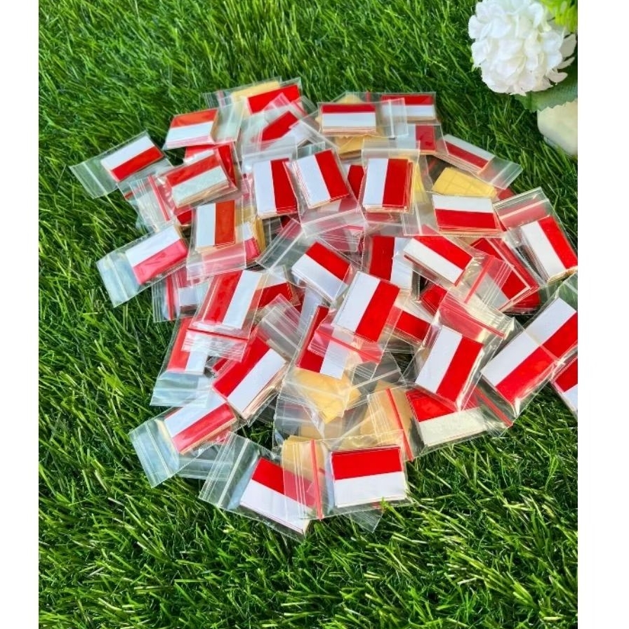 

STICKER PIPI MERAH PUTIH ISI 12 PCS/BENDERAH MERAH PUTIH
