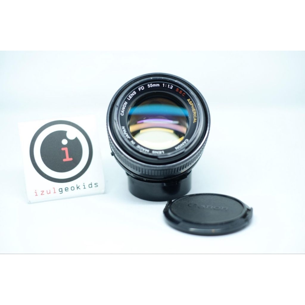 CANON FD  55MM F1.2 ASPHERICAL - LENSA MANUAL RARE