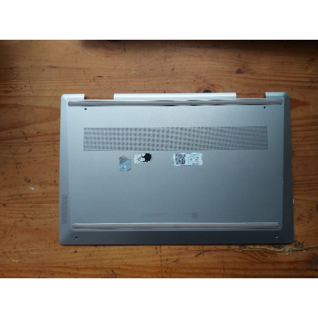 Casing Bawah bottom case Laptop HP Pavilion X360 2IN1 14-EK Series 14-ek011tu silver second pemakaia